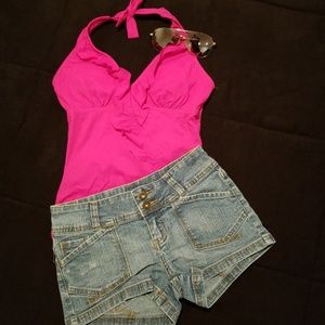 Hot Bottoms jean shorts